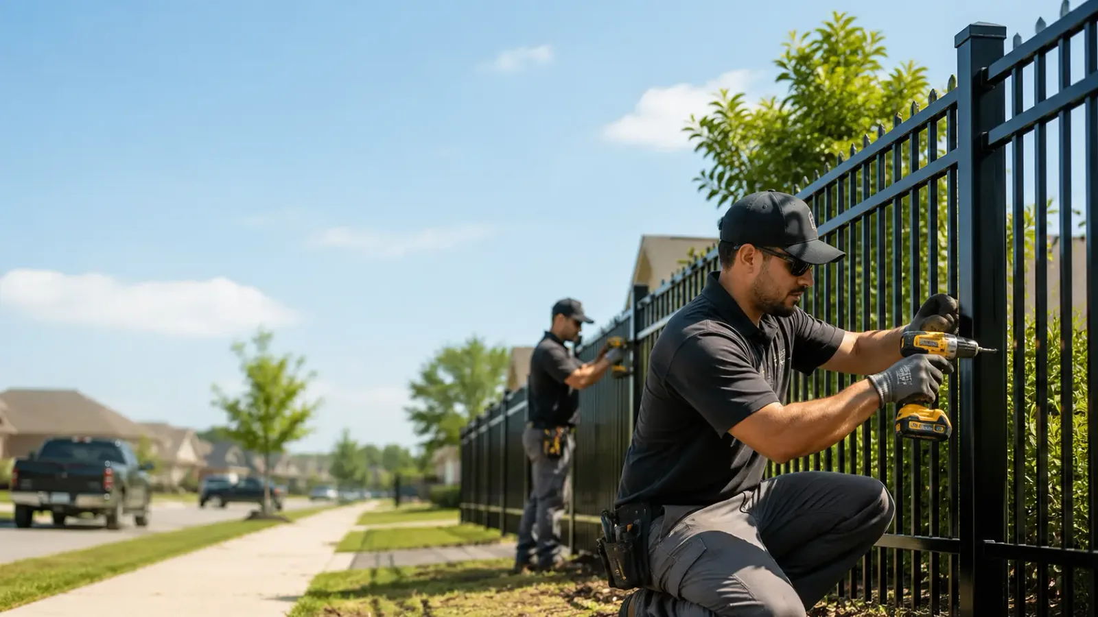 Metal Fence Installation in Howard, KS